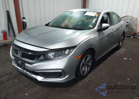 2021 Honda Civic Lx из США, поврежденный, VIN 2HGFC2F65MH514423